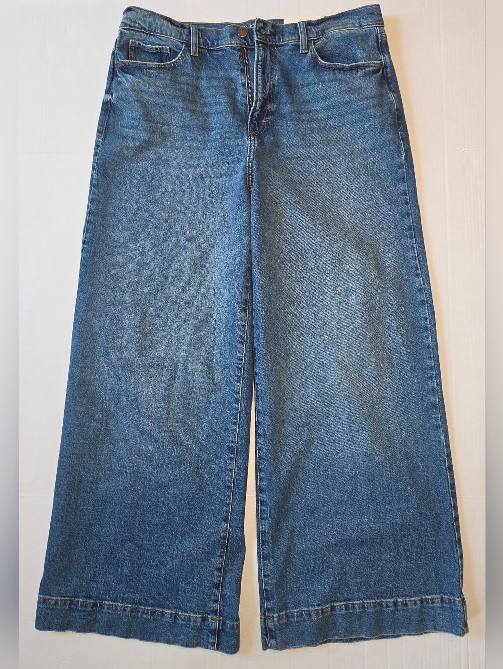 a.n.a Women's High-Rise Wide Leg Jeans - Blue Sz 18 - Picture 5 of 8